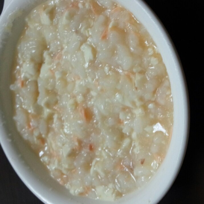 離乳食中期 鮭とキャベツと豆腐のお粥 レシピ 作り方 By たくみ905 楽天レシピ 離乳食中期 鮭とキャベツと豆腐のお粥 レシピ 作り方 By たくみ905 楽天レシピ